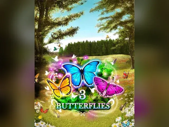 3 Butterflies